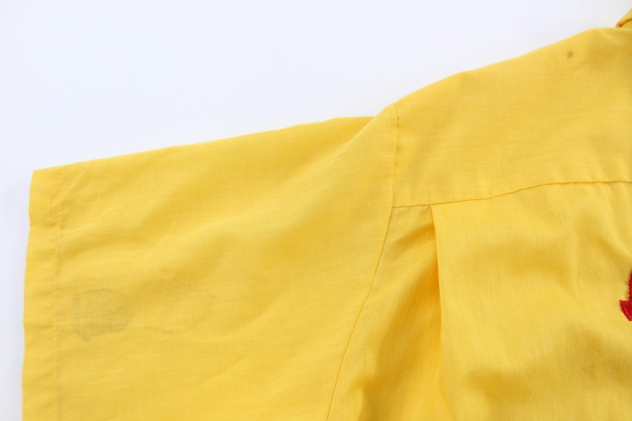 70's Arabia Artisans Short Sleeve Button Down - Button Ups/Downs - Thrifted Threads