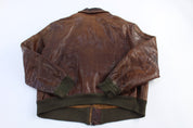 70's Avirex Type A-2 Bomber Jacket - jacket - Thrifted Threads