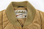 70's Cabela's Brown Puffer Zip Up Vest - Jackets - Thrifted Threads