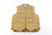70's Cabela's Brown Puffer Zip Up Vest - Jackets - Thrifted Threads
