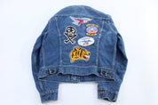 70's Lee Dark Wash Denim Jacket - Jacket - Thrifted Threads