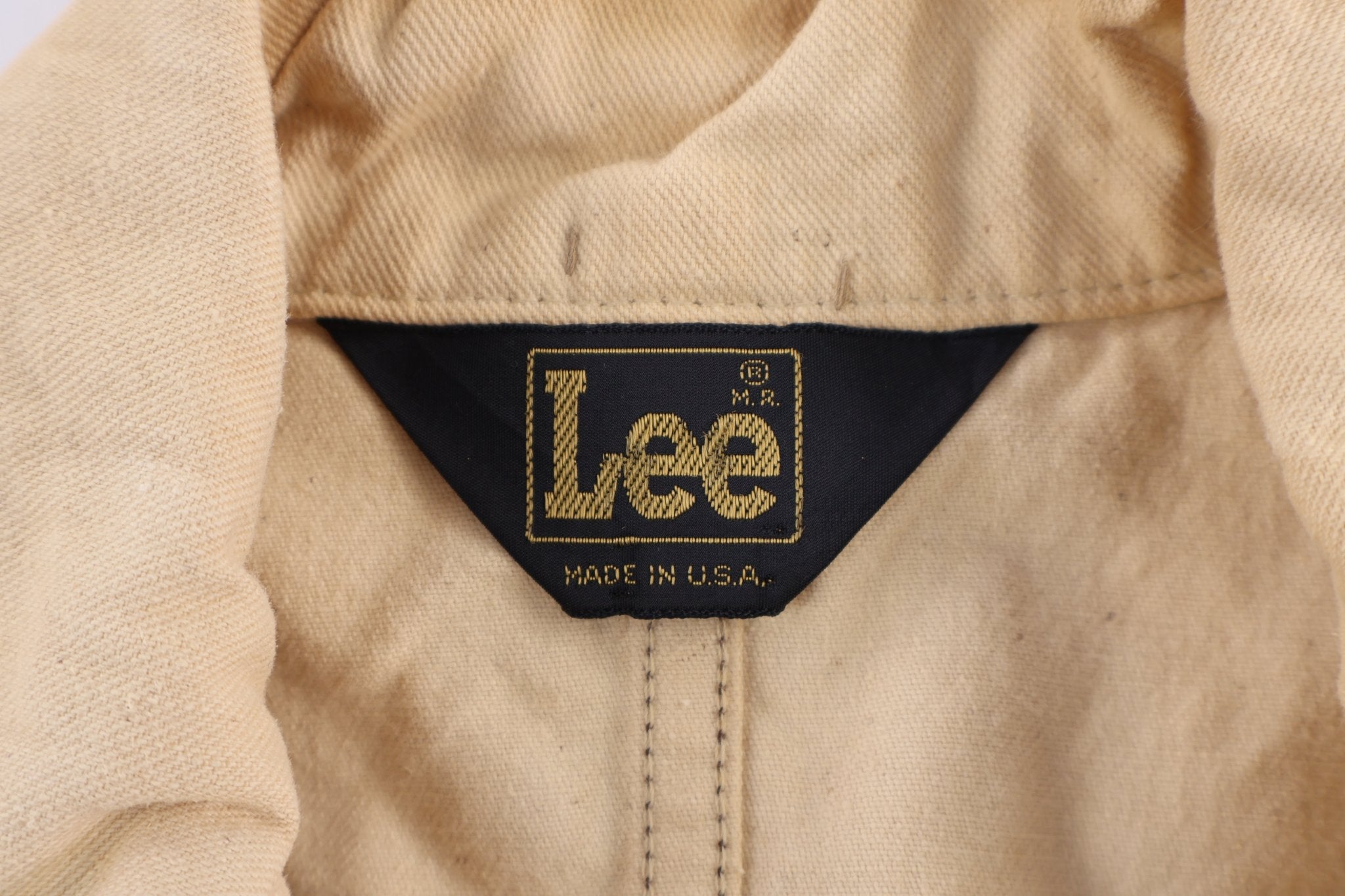 70's Lee Tan Jacket - Jacket - Thrifted Threads