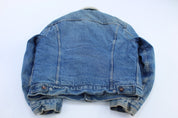 70s Levi's Sherpa Lined Denim Trucker Jacket - Jacket - Thrifted Threads