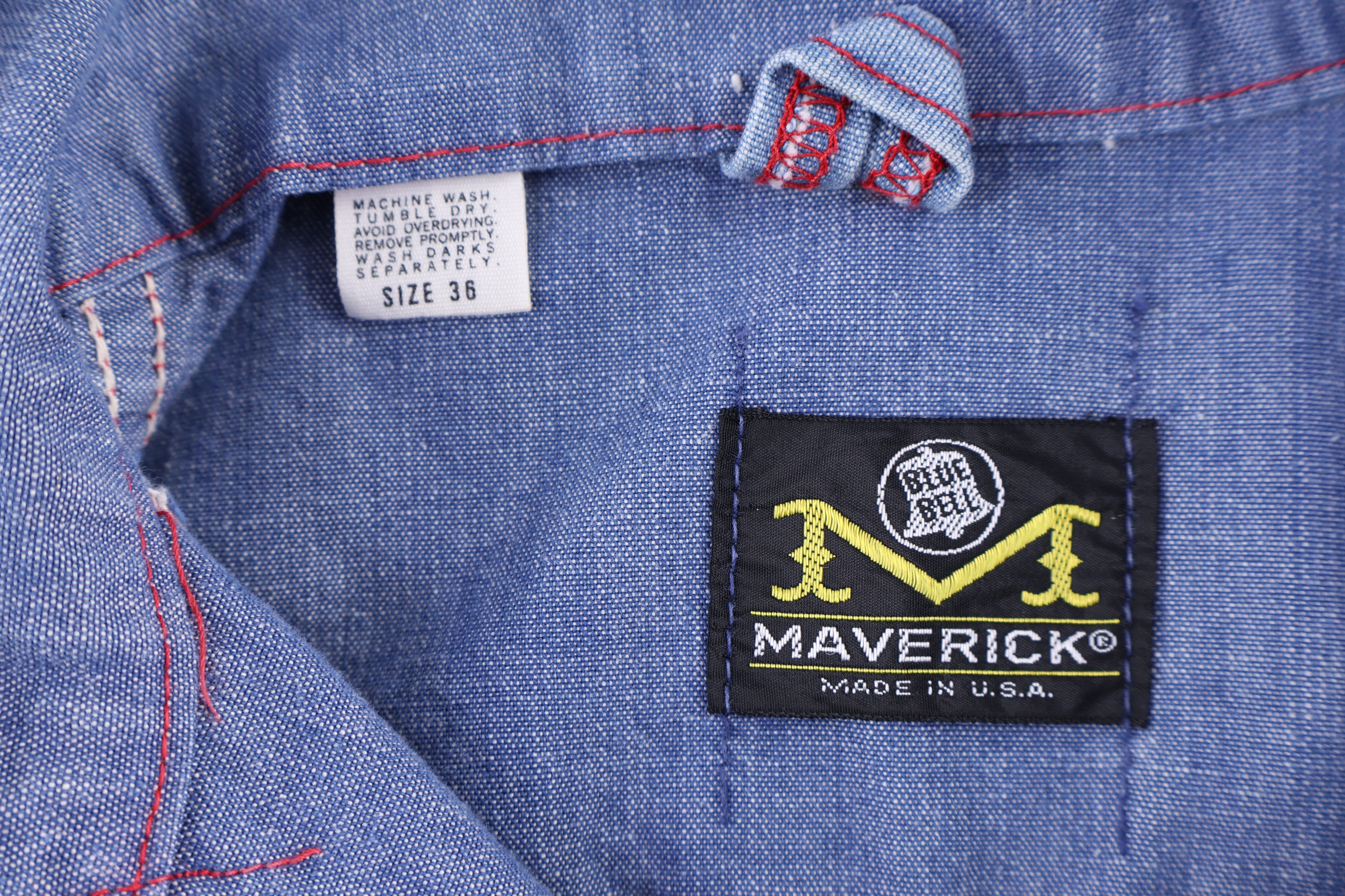 70's Maverick Blue Bell Jacket - Jacket - Thrifted Threads