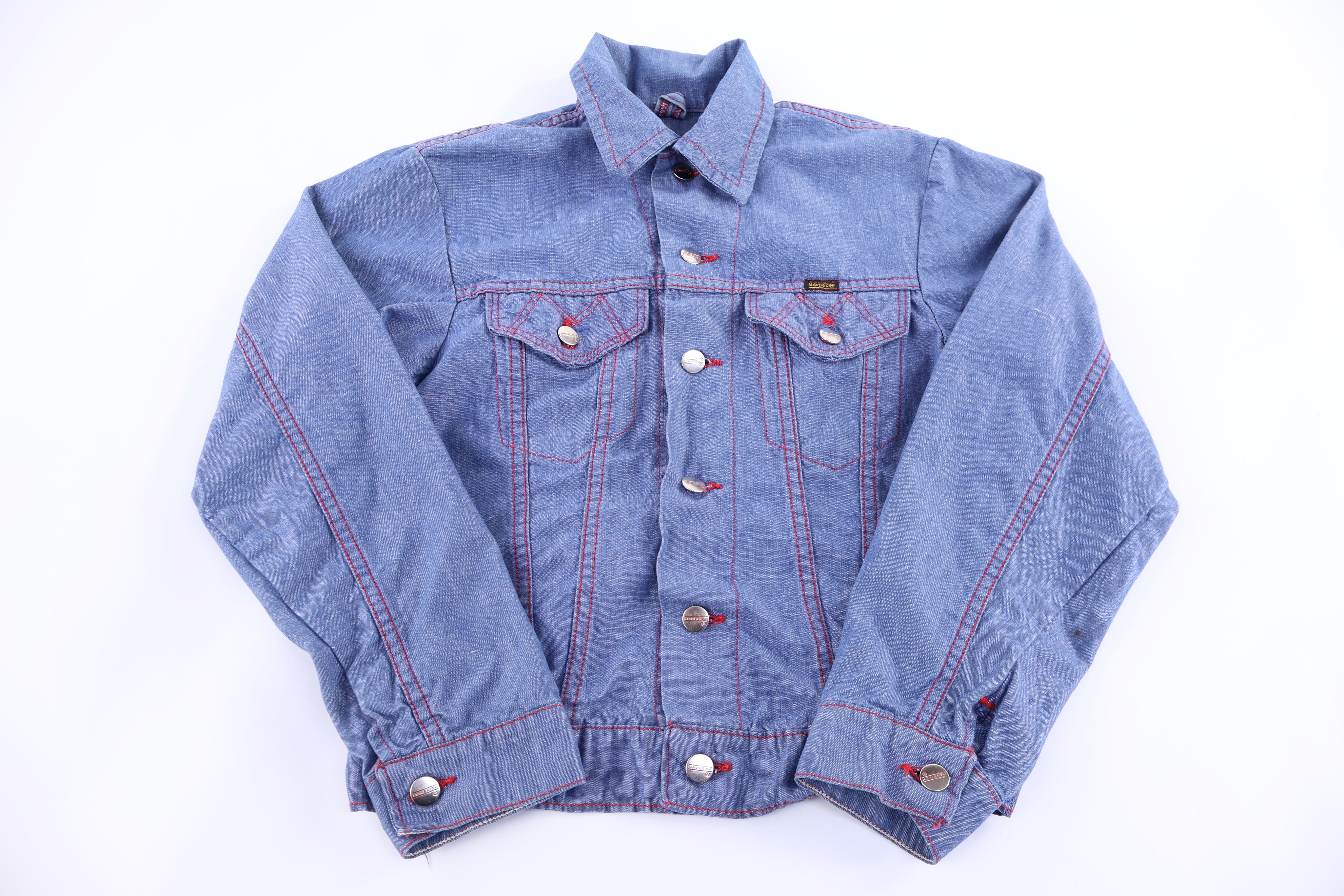 70's Maverick Blue Bell Jacket - Jacket - Thrifted Threads