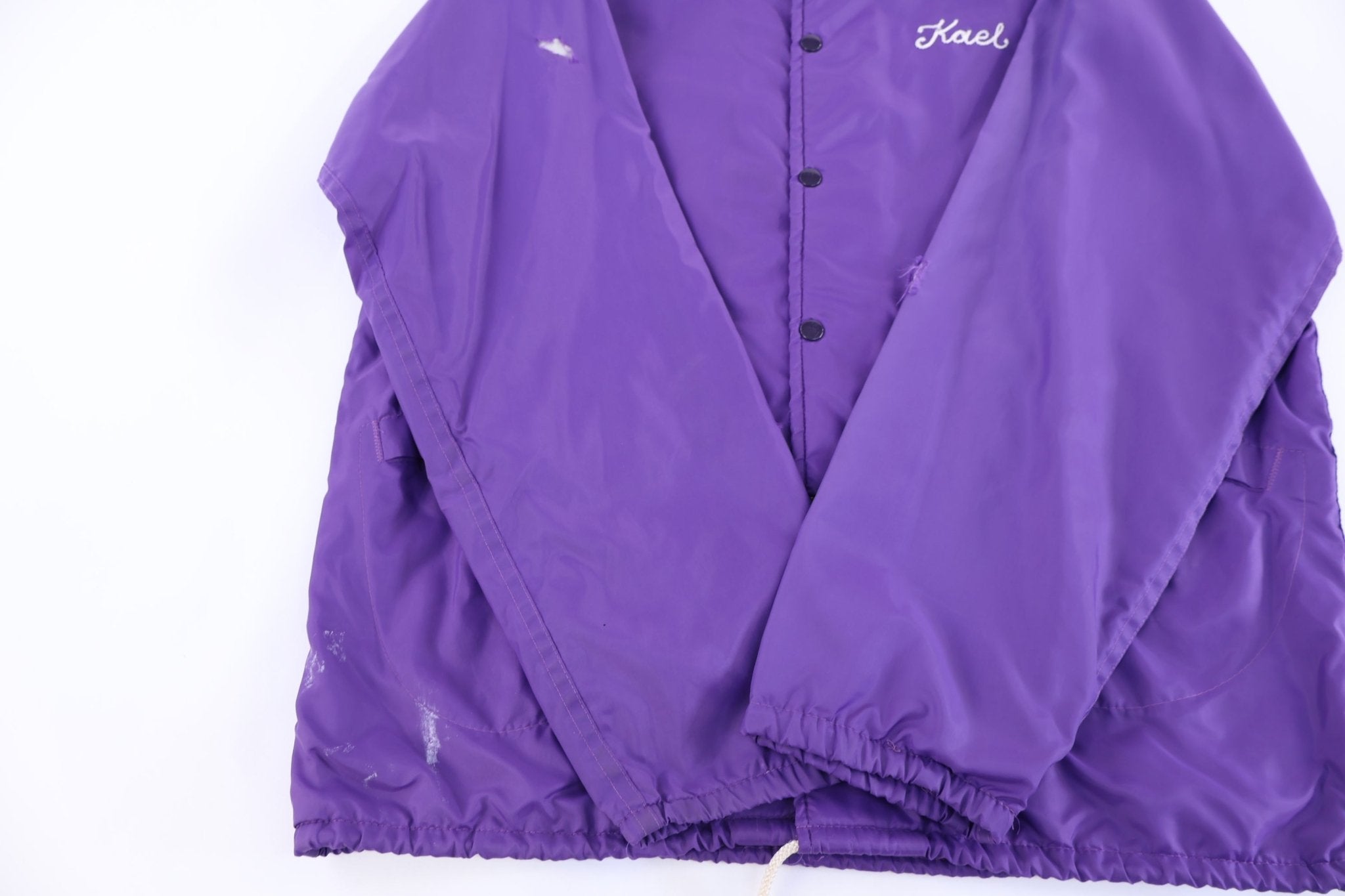 70’s Minnesota Vikings Purple Windbreaker Jacket - Jackets - Thrifted Threads