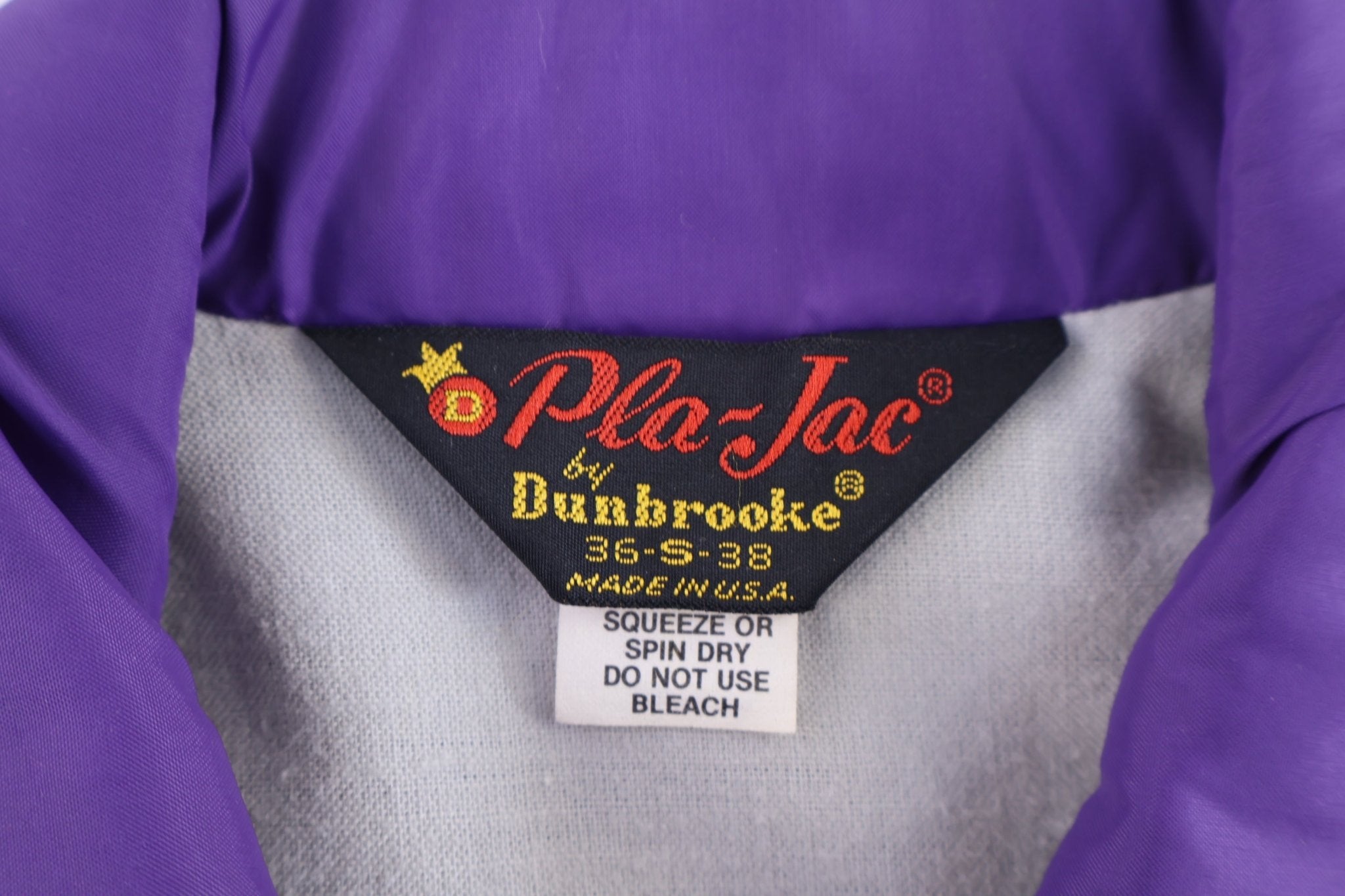 70’s Minnesota Vikings Purple Windbreaker Jacket - Jackets - Thrifted Threads