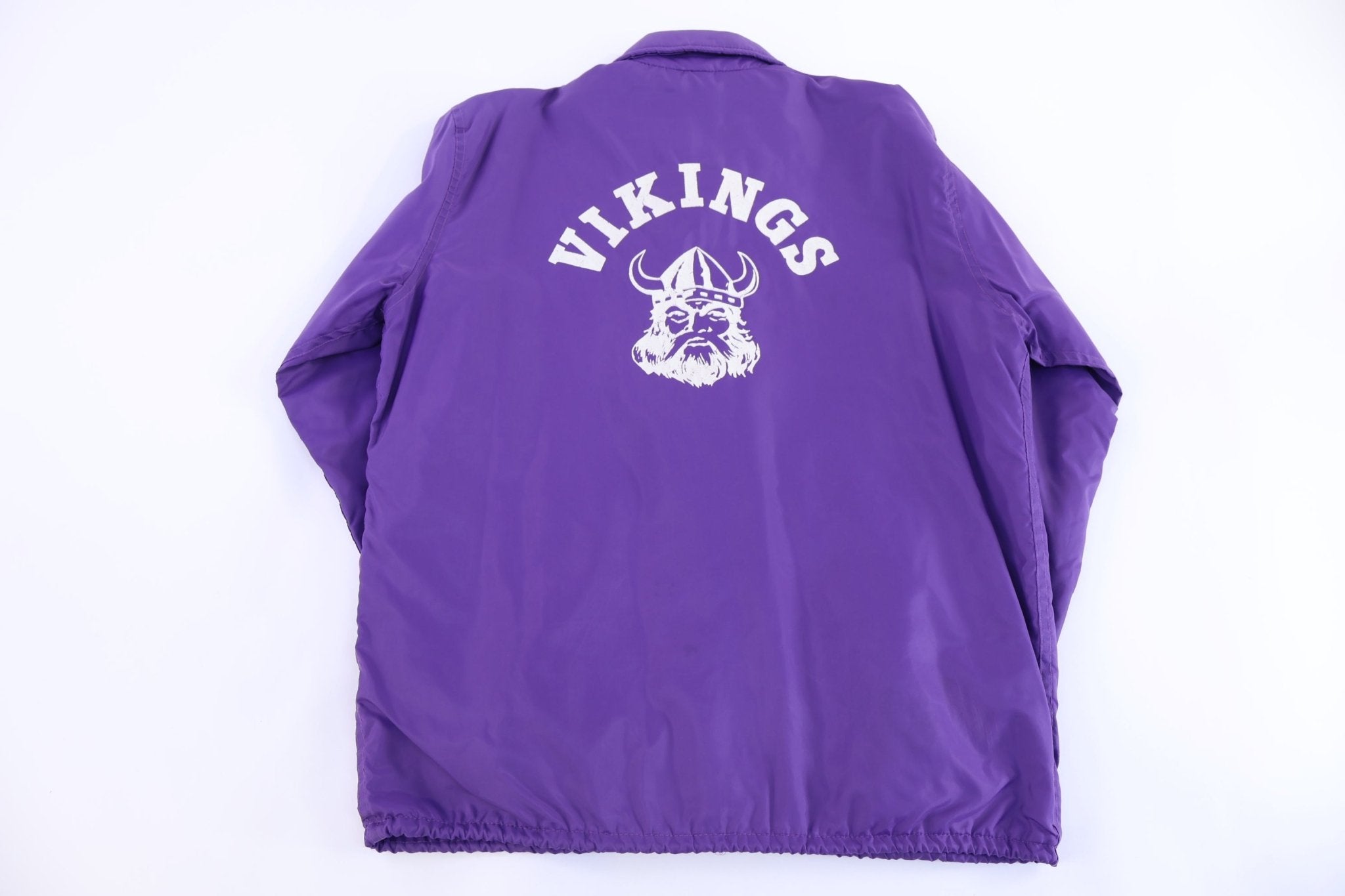 70’s Minnesota Vikings Purple Windbreaker Jacket - Jackets - Thrifted Threads