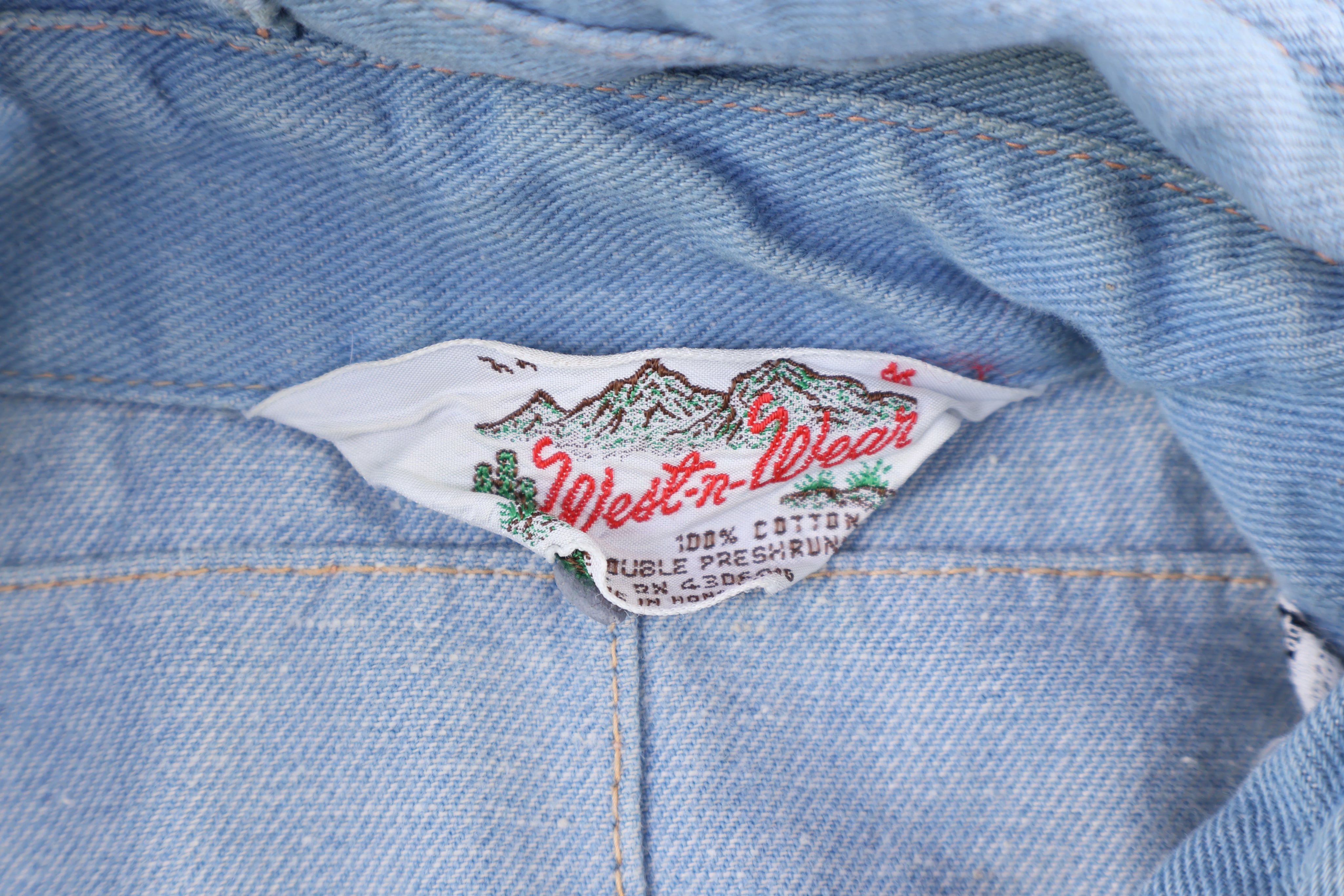 70's West N Wear LS Button Down - Button Ups/Downs - Thrifted Threads
