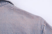 70's Wrangler Light Wash Denim Jacket - Jacket - Thrifted Threads