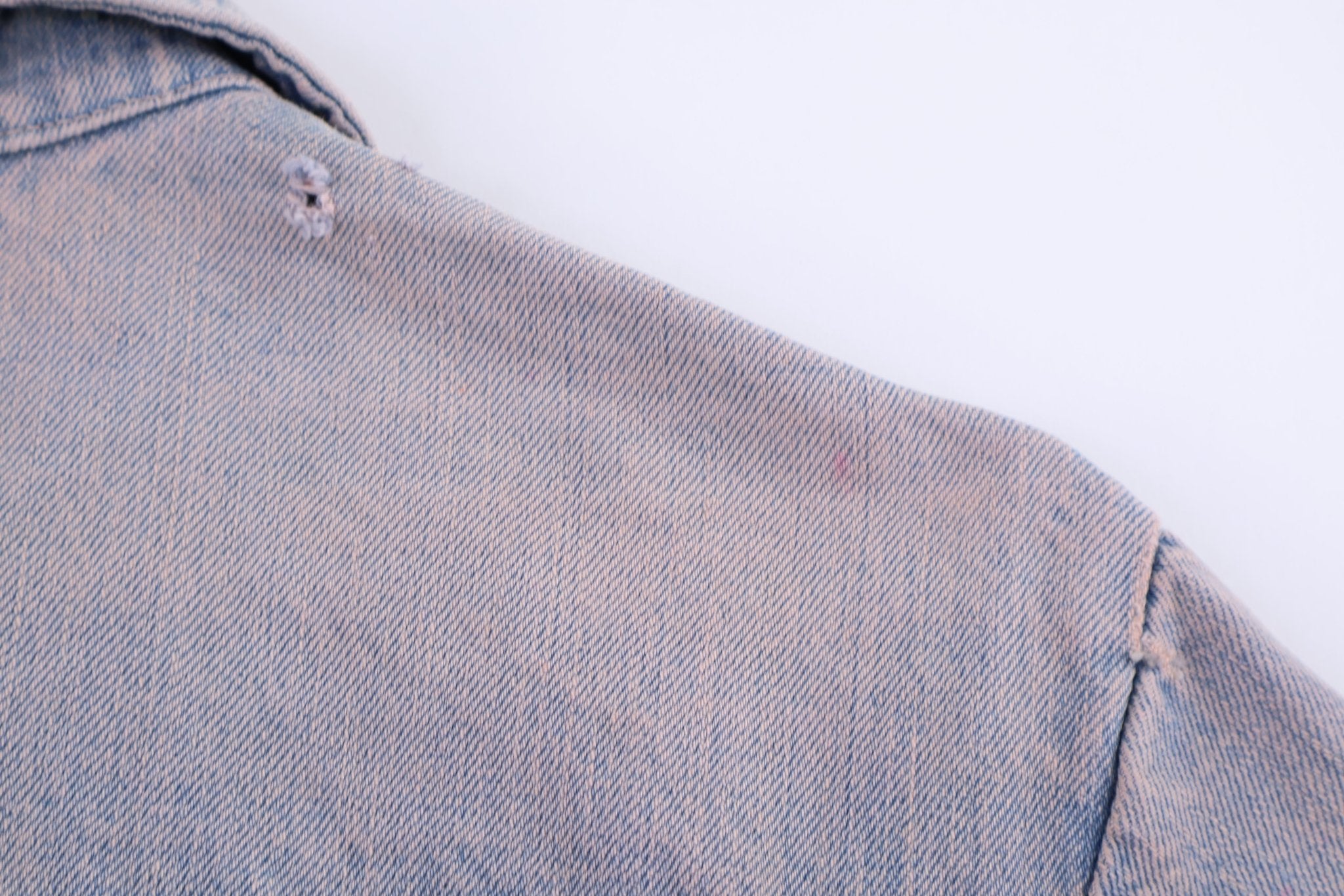 70's Wrangler Light Wash Denim Jacket - Jacket - Thrifted Threads