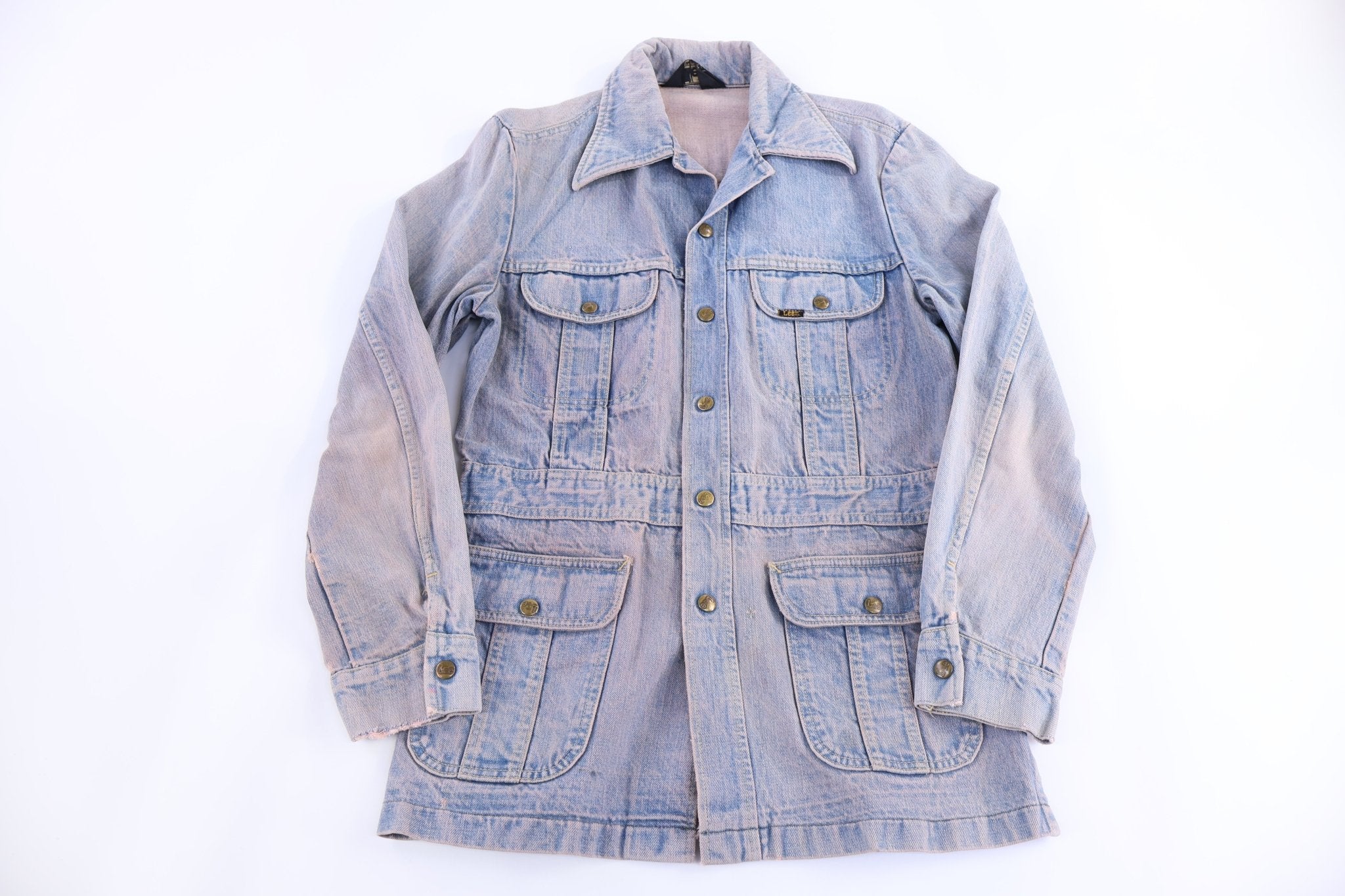 70's Wrangler Light Wash Denim Jacket - Jacket - Thrifted Threads
