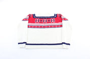 80's Acrylic Patterned Sweater - Sweater - Thrifted Threads