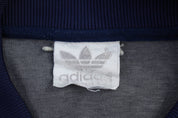 80's Adidas Embroidered Logo Full Zip Jacket - Jacket - Thrifted Threads