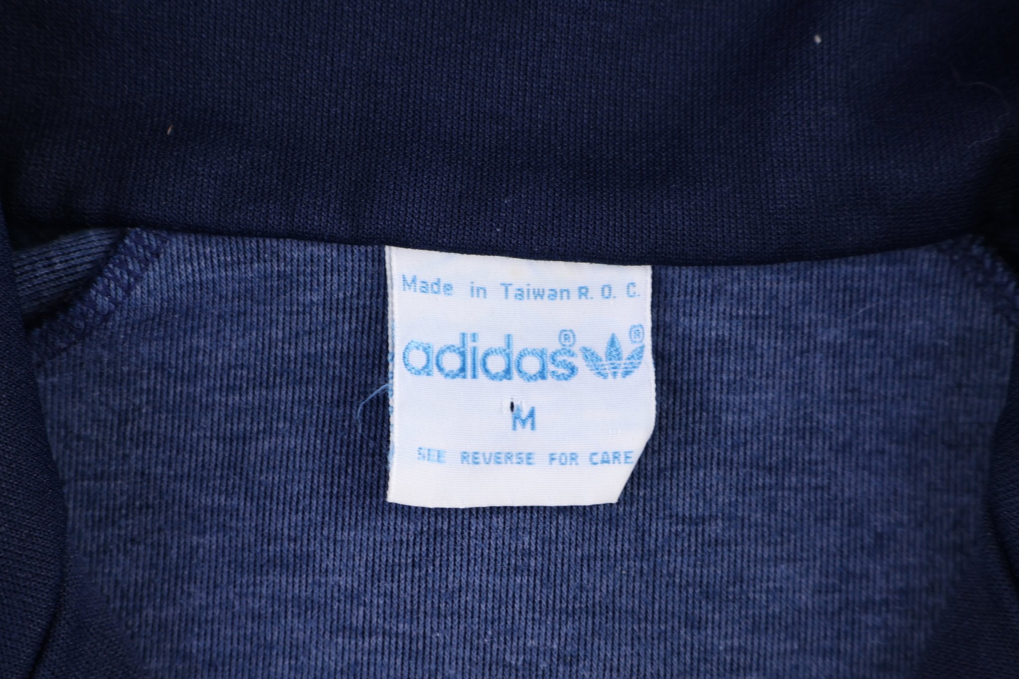 80's Adidas Embroidered Logo Full Zip Track Jacket
