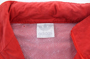 80's Adidas Logo Red & Blue Zip Up Jacket - Jacket - Thrifted Threads