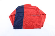 80's Adidas Logo Red & Blue Zip Up Jacket - Jacket - Thrifted Threads