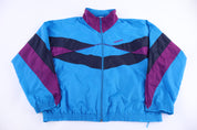 80's Adidas Multicolor Full Zip Jacket - Jacket - Thrifted Threads