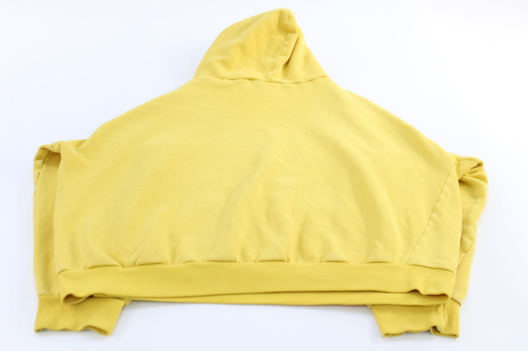 80's Adidas Torison Yellow Pullover Hoodie - ThriftedThreads.com