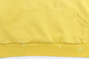 80's Adidas Torison Yellow Pullover Hoodie - ThriftedThreads.com