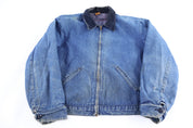 80's Big Ben Blanket Lined Denim Jacket - Jacket - Thrifted Threads