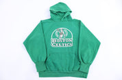 80's Boston Celtics Basketball Pullover Hoodie - Sweatshirt - Thrifted Threads
