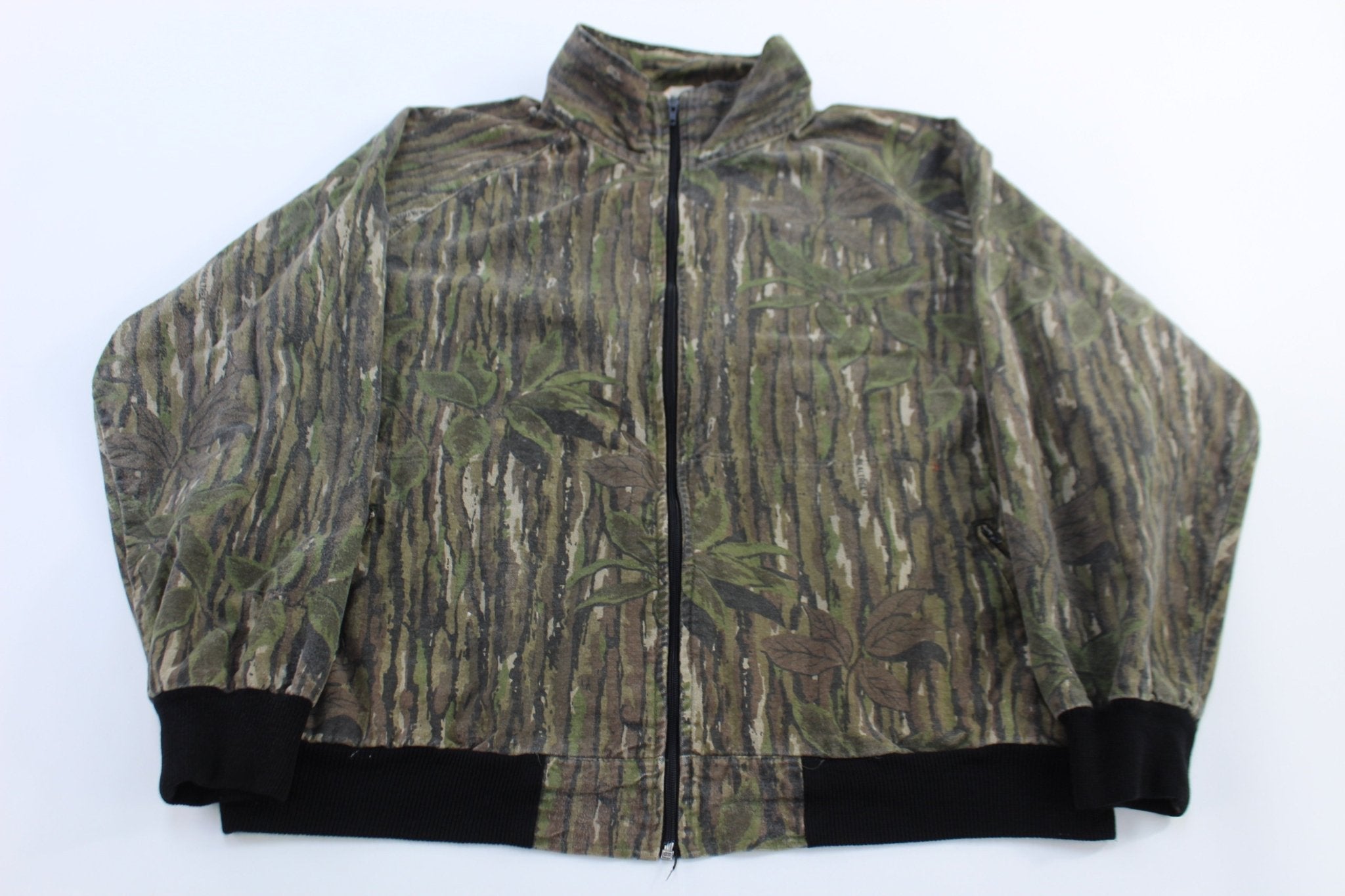 80's Cabela's Camo Full Zip Jacket - Jacket - Thrifted Threads