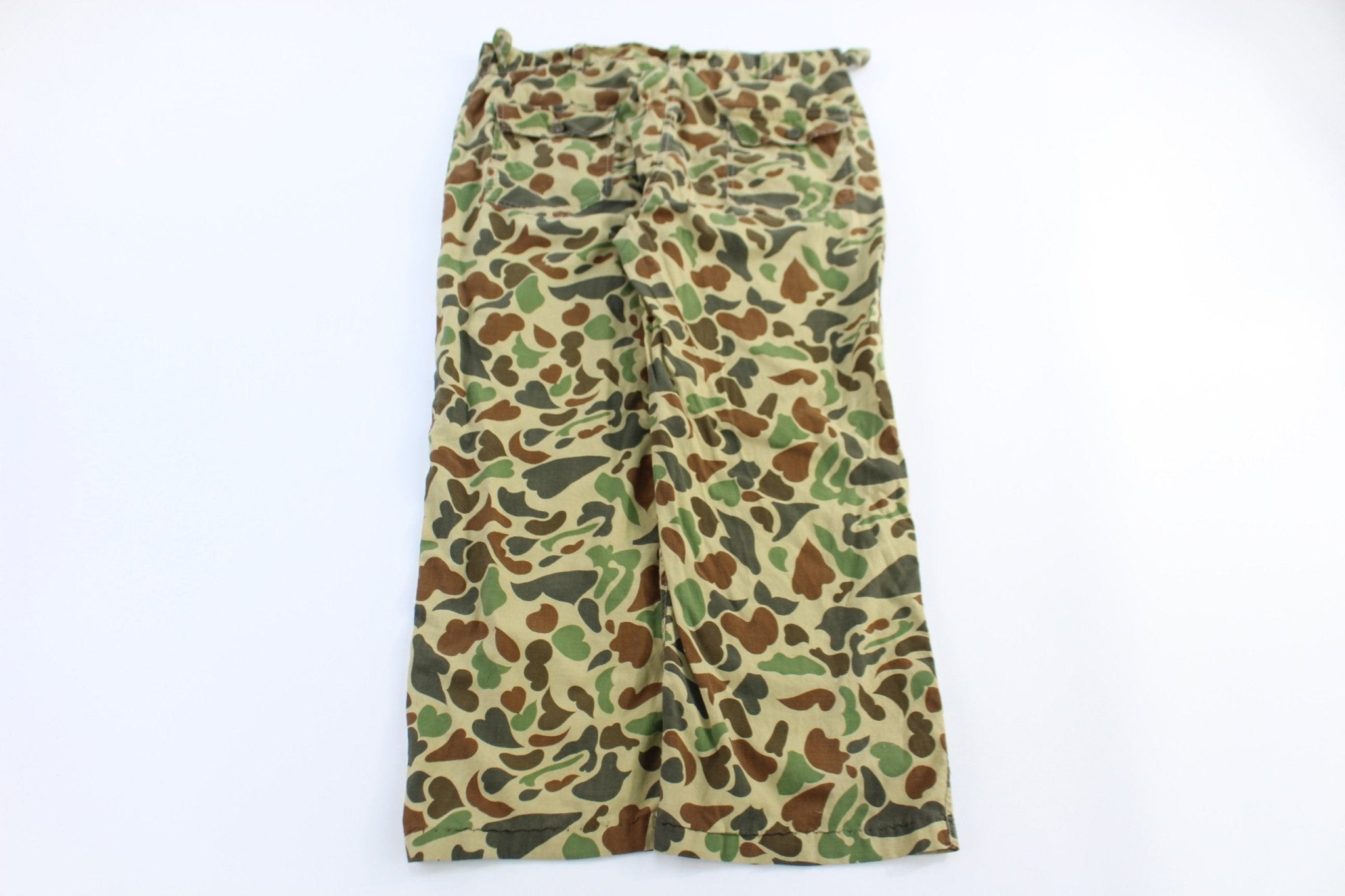 80's Camo Lightweight Hunting Pants - Pants - Thrifted Threads