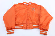 80's Chalk Line Cleveland Browns Satin Bomber Jacket - Jacket - Thrifted Threads