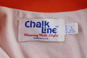 80's Chalk Line Denver Broncos Satin Bomber Jacket - ThriftedThreads.com