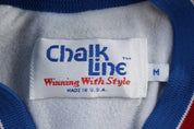 80's Chalk Line New York Giants Football 3/4 Sleeve Jacket - Jacket - Thrifted Threads