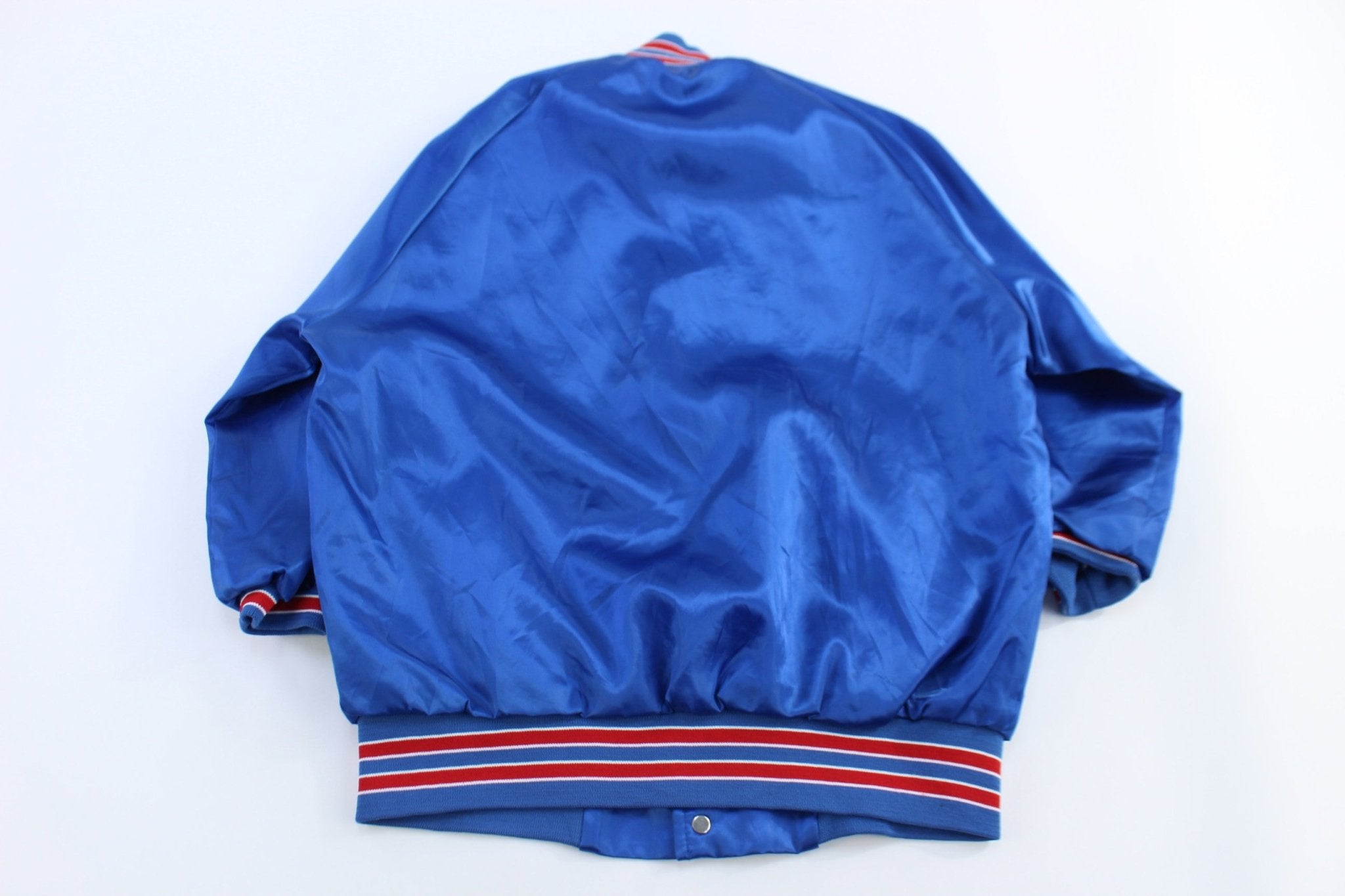 80's Chalk Line New York Giants Football 3/4 Sleeve Jacket - Jacket - Thrifted Threads
