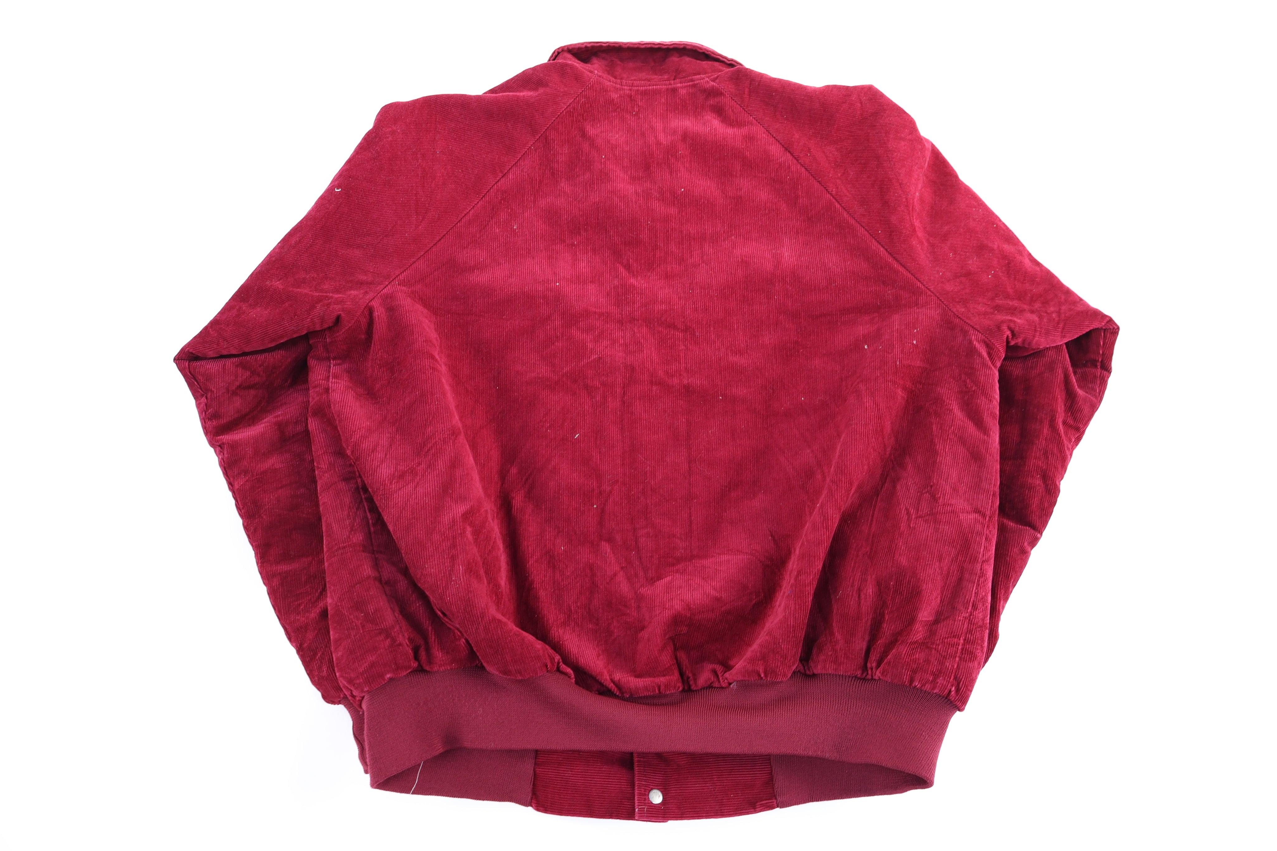 80's Chevrolet The Heartbeat of America Corduroy Bomber Jacket - Jacket - Thrifted Threads