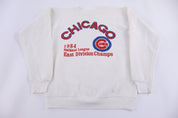 80's Chicago Cubs Football Sweatshirt - Sweatshirt - Thrifted Threads