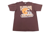 80's Cleveland Browns Football T-shirt - Shirts & Tops - Thrifted Threads