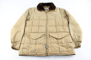 80's Comfy Goose Down Puffer Zip Up Jacket - Jackets - Thrifted Threads