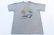 80's Converse Larry Bird T-shirt - ThriftedThreads.com