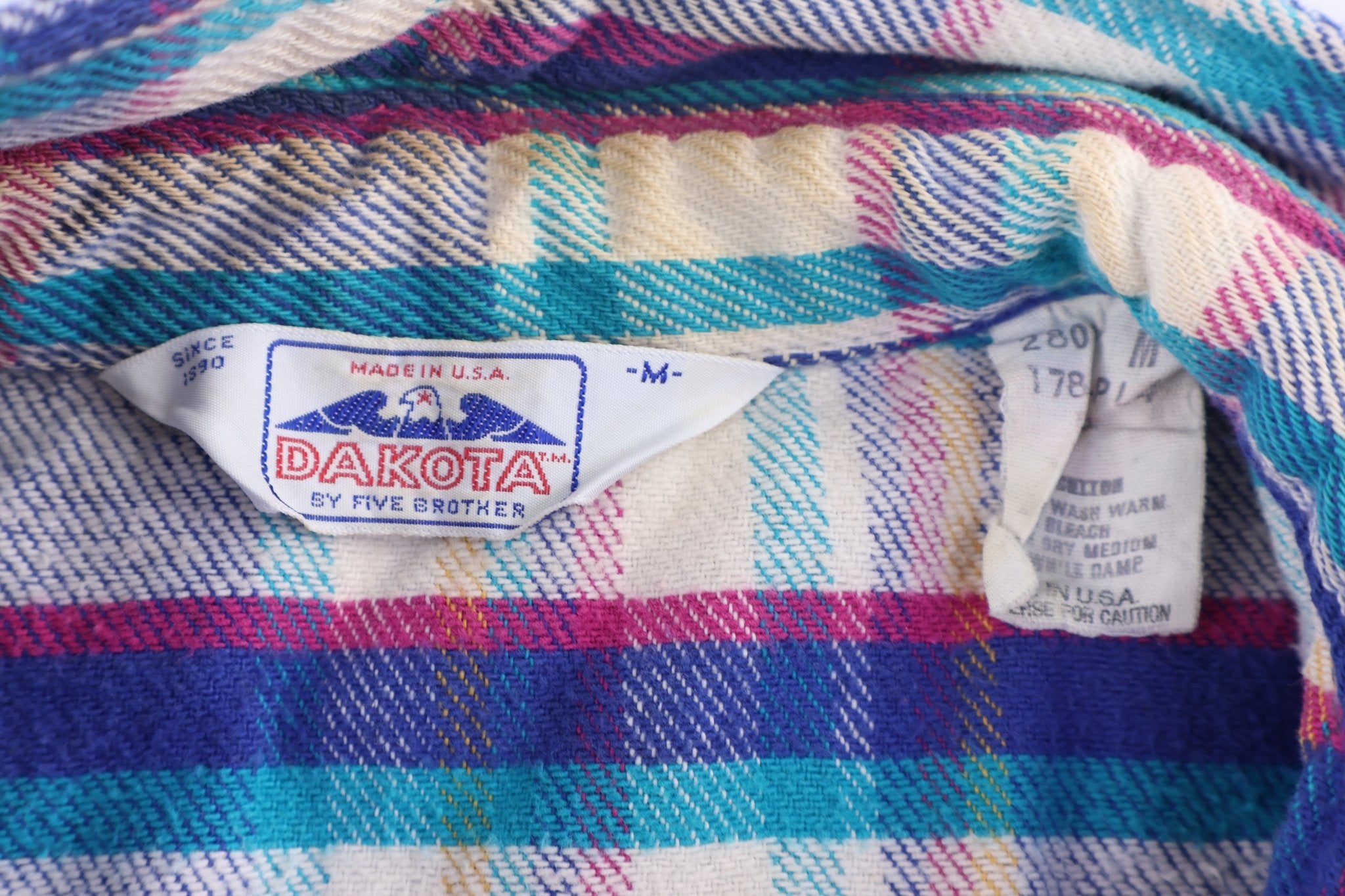 80's Dakota Multicolor LS Button Down - Button Ups/Downs - Thrifted Threads