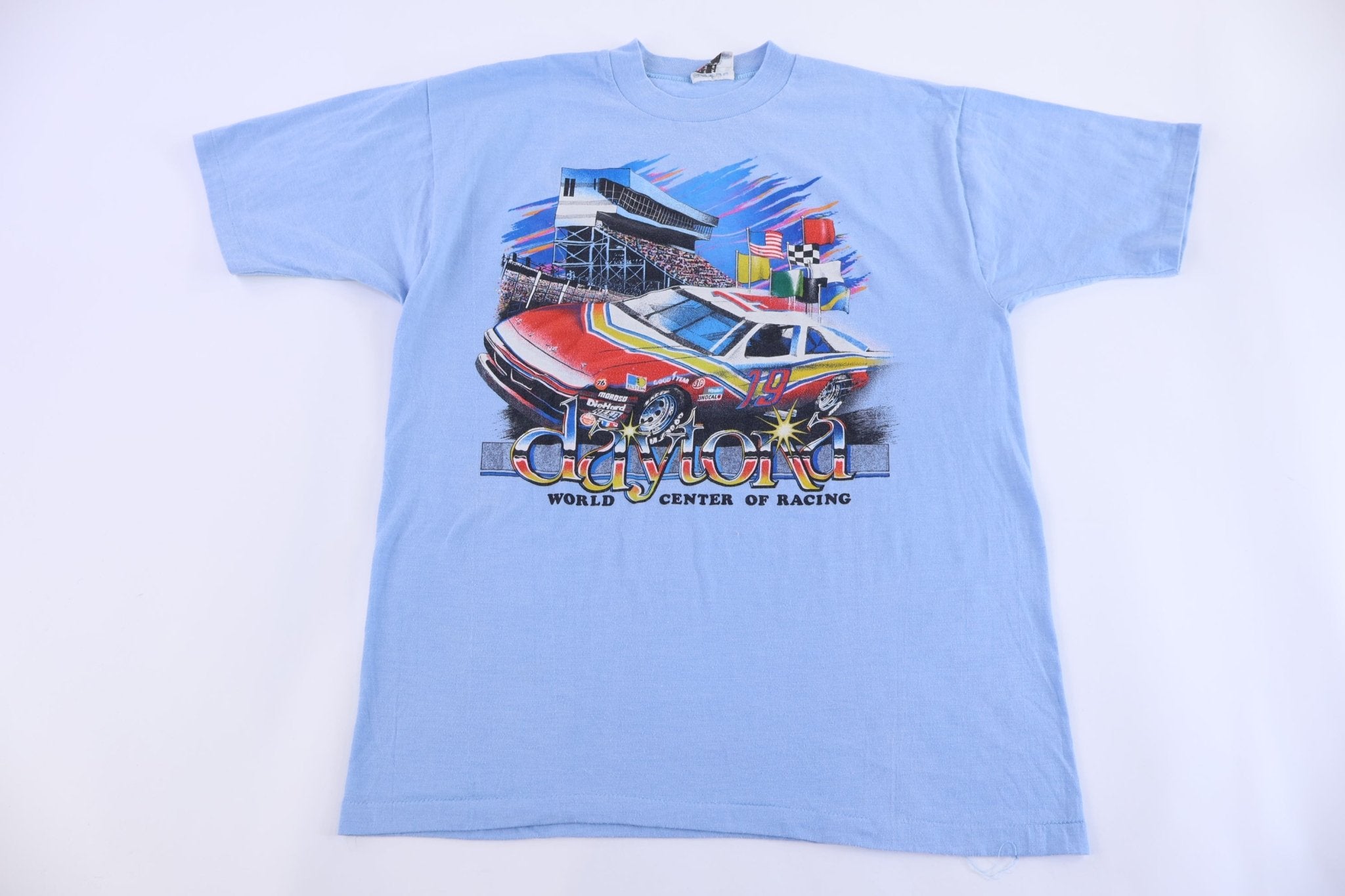 80's Daytona World Center of Racing T-shirt - Shirts & Tops - Thrifted Threads