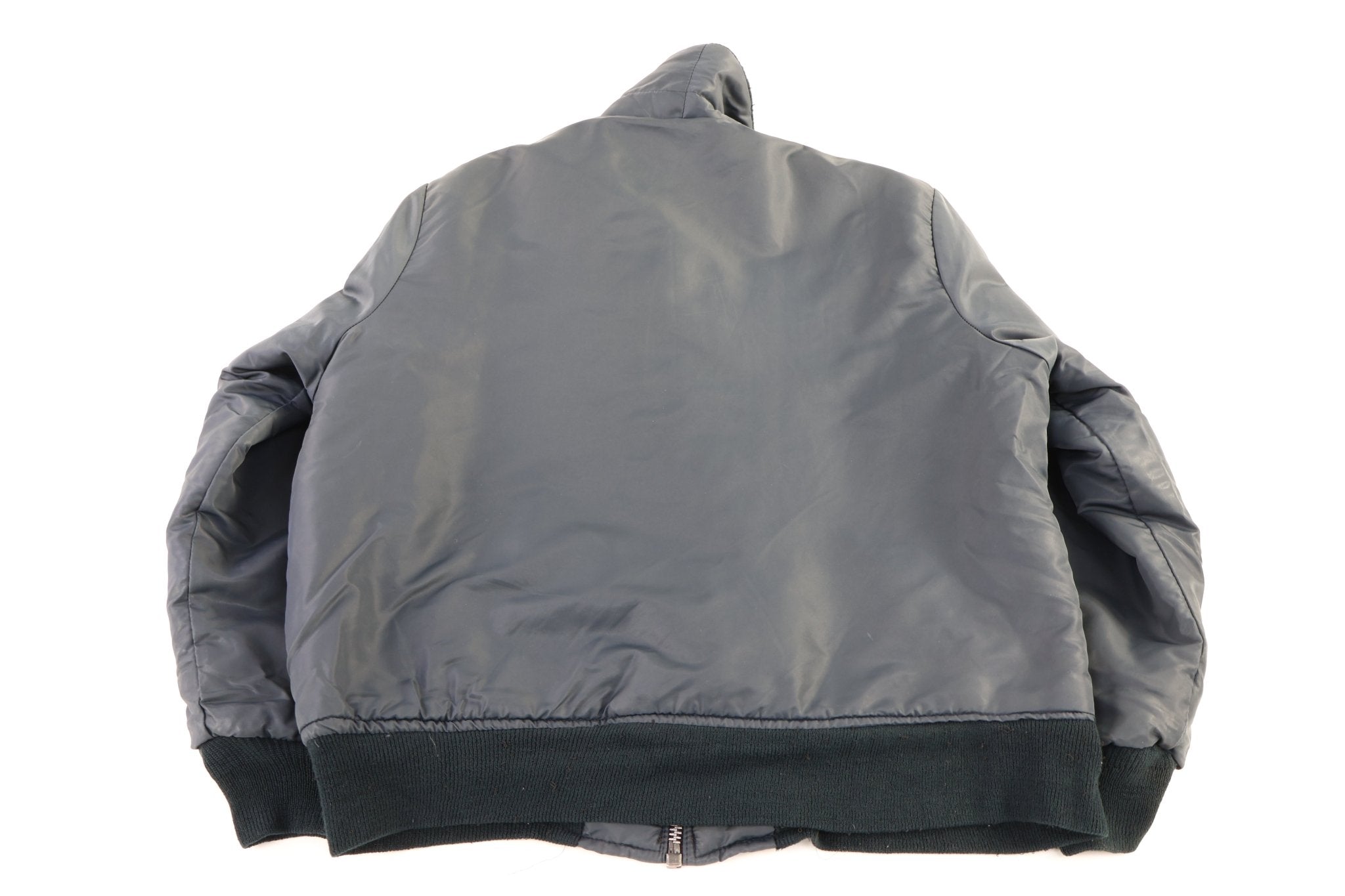 80's Dickies Navy Blue Full Zip Jacket - Jacket - Thrifted Threads