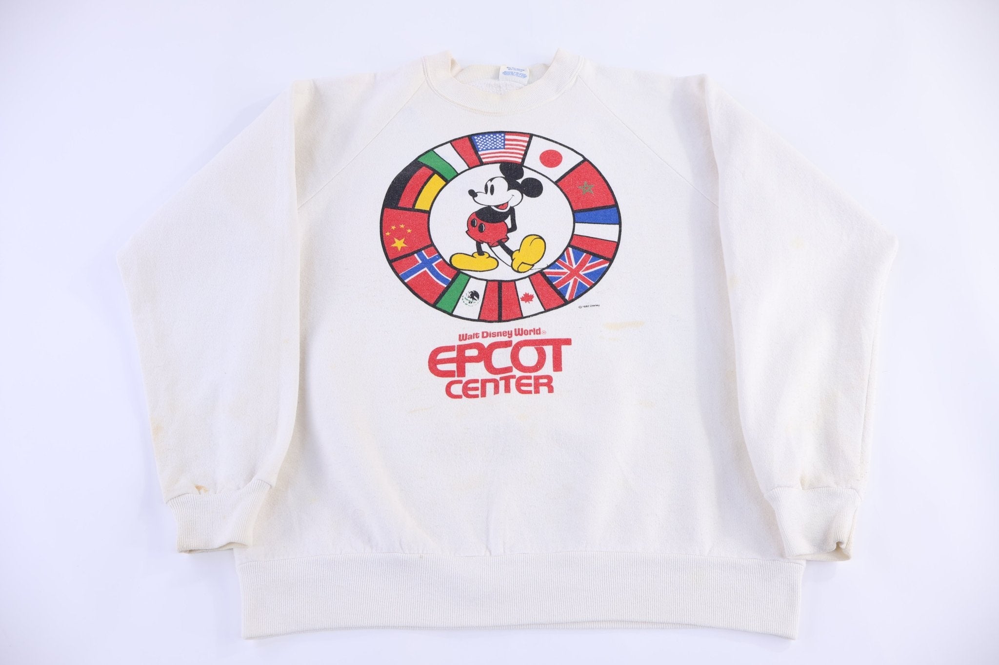 80's Disney Epcot Center Sweatshirt - Sweatshirt - Thrifted Threads