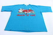 80's Duck N' Roll Graphic T-Shirt - T-Shirts - Thrifted Threads