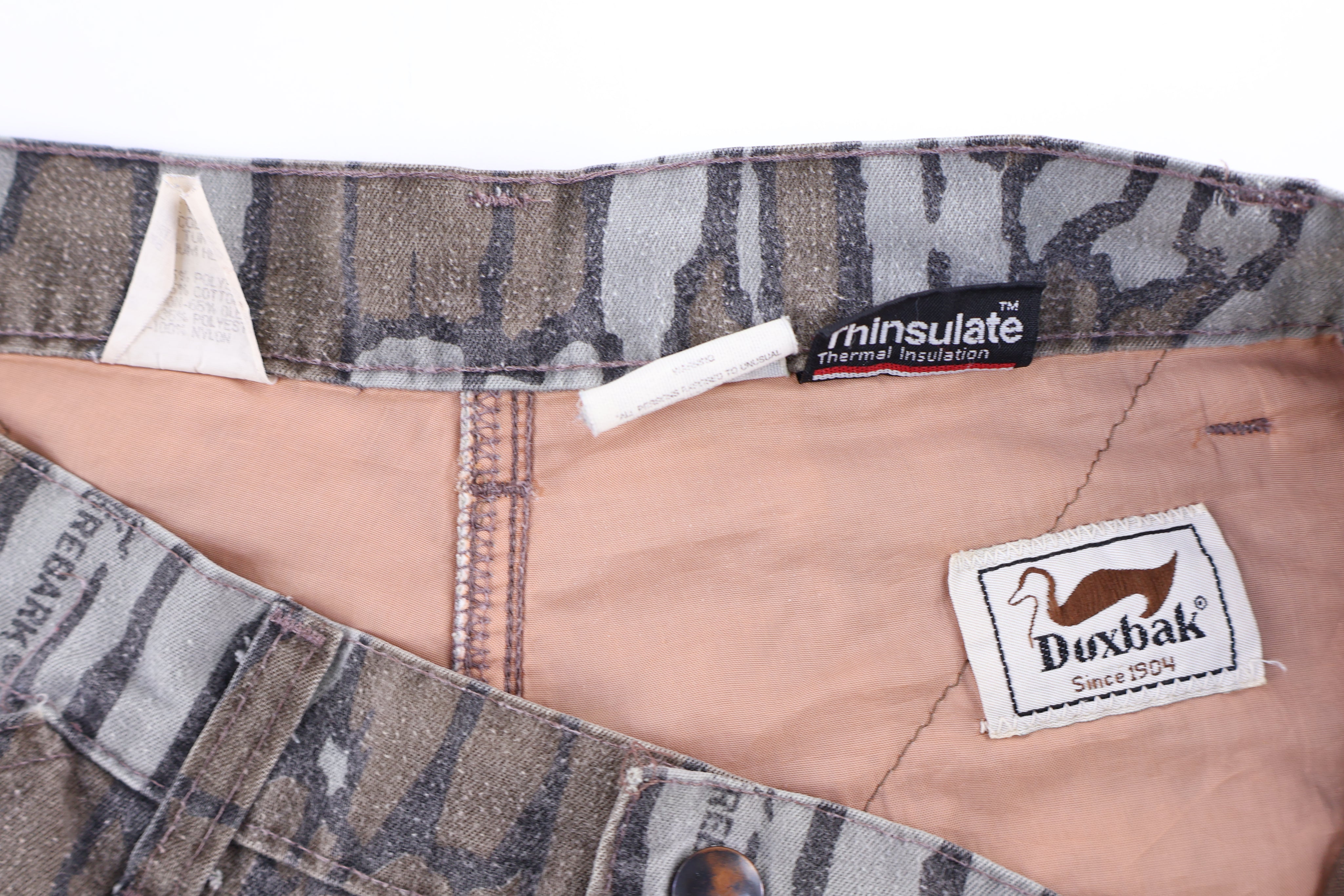 80's Duxbak Camo Pants - Pants/Shorts - Thrifted Threads