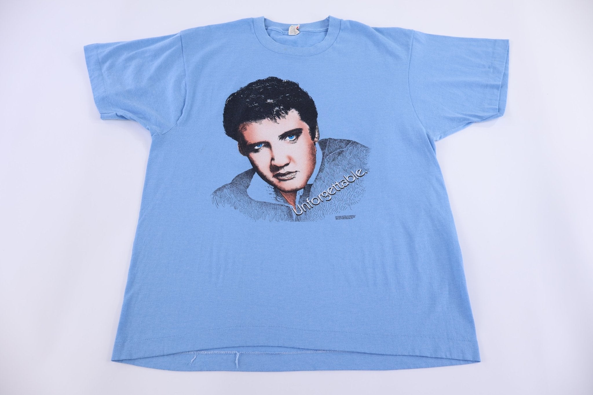 80's Elvis Presley Graphic T-shirt - Shirts & Tops - Thrifted Threads