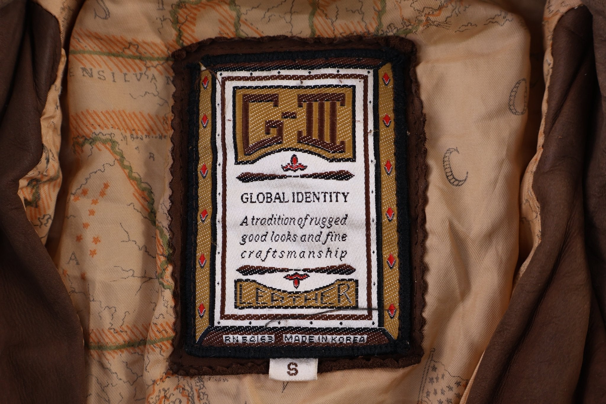 80's G-III Brown Leather Bomber Jacket - Jacket - Thrifted Threads