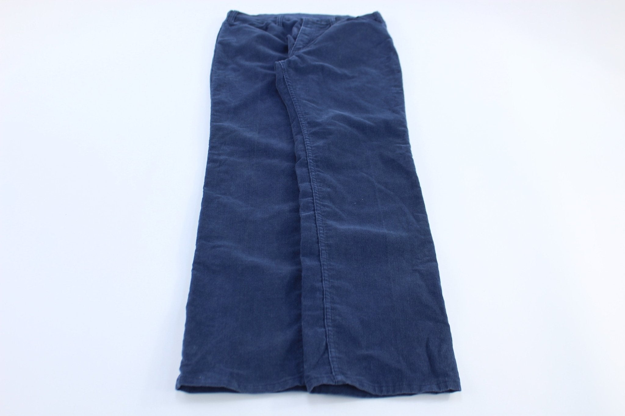 80's Gap Blue Corduroy Pants - ThriftedThreads.com