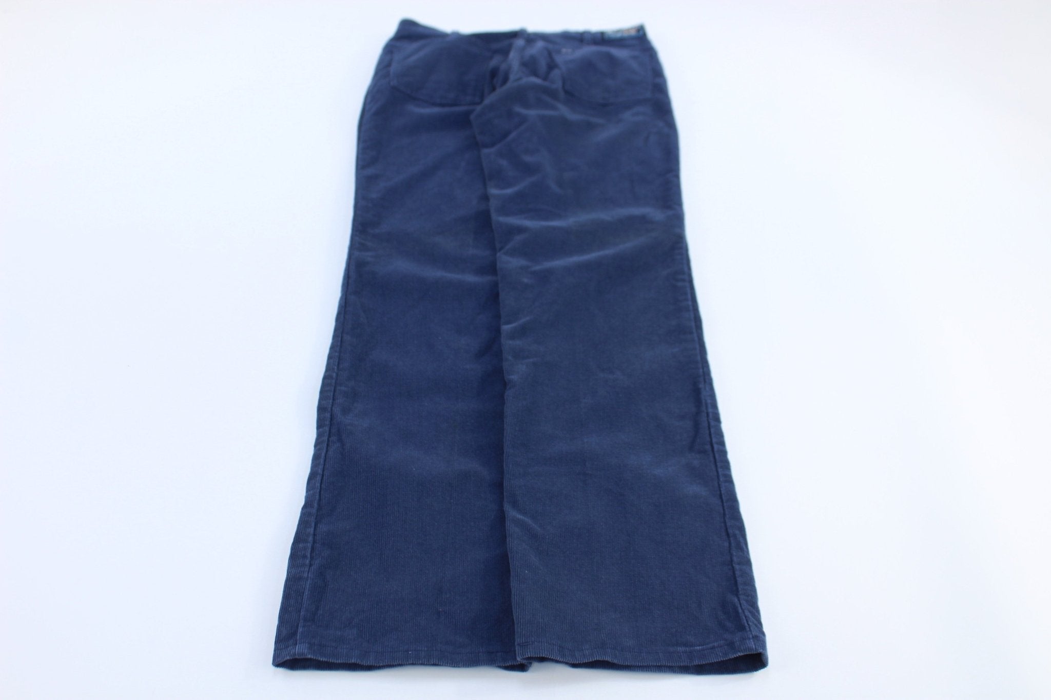 80's Gap Blue Corduroy Pants - ThriftedThreads.com