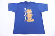 80's Garfield Las Vegas Graphic T-shirt - Shirts & Tops - Thrifted Threads