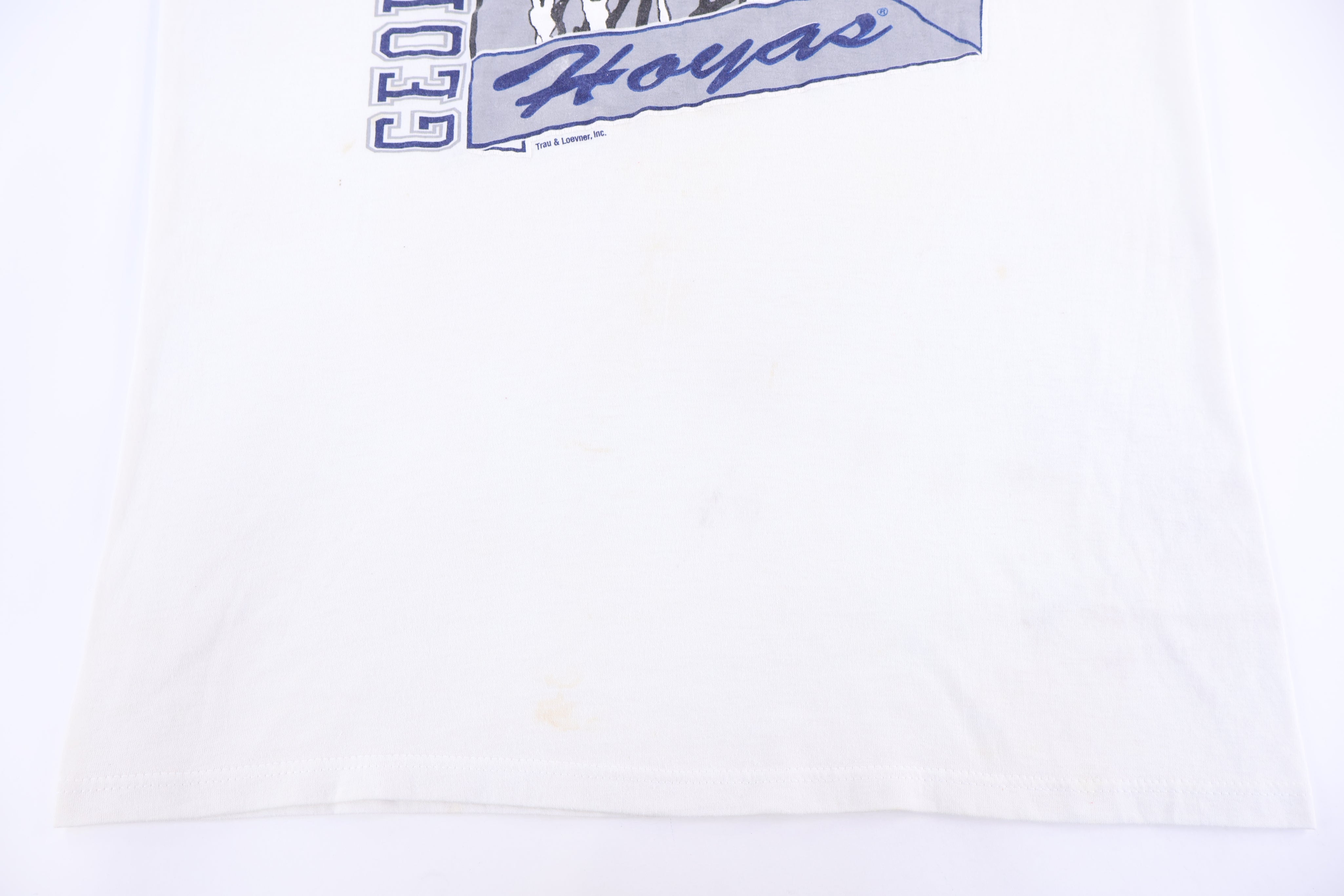 80's Georgetown Bulldogs Graphic T-shirt - Shirts & Tops - Thrifted Threads