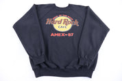 80's Hard Rock Cafe Sweatshirt - Sweatshirt - Thrifted Threads